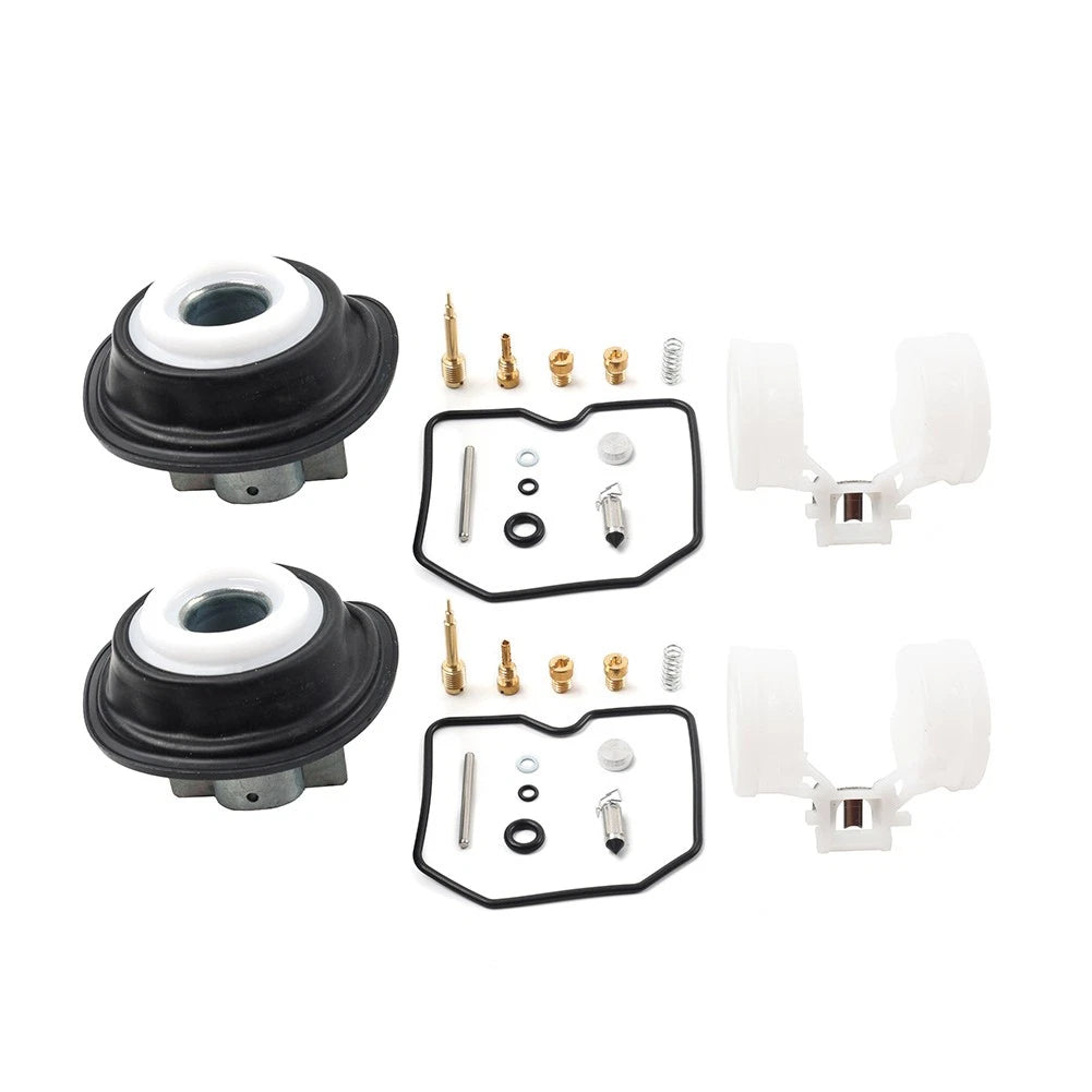 Carburetor Repair Kit Plunger Diaphragm for Kawasaki EN450 (1985–1990)