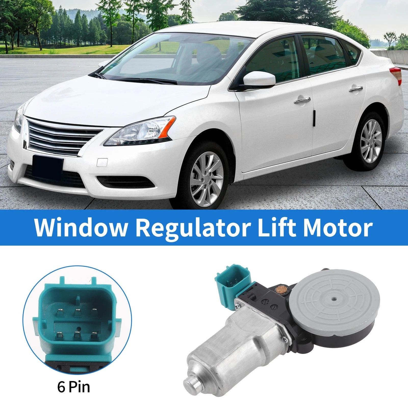 Power Window Regulator Lift Motor No.807303SG1A for Nissan Sentra (2013–2019)