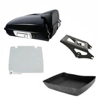 Razor Trunk Backrest & Mount Rack Plate for Harley Touring Road King (2014–2026)