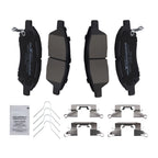 Set of 4 Front Ceramic Brake Pads for Nissan Micra (2015–2017) / Versa Note (2014–2019)