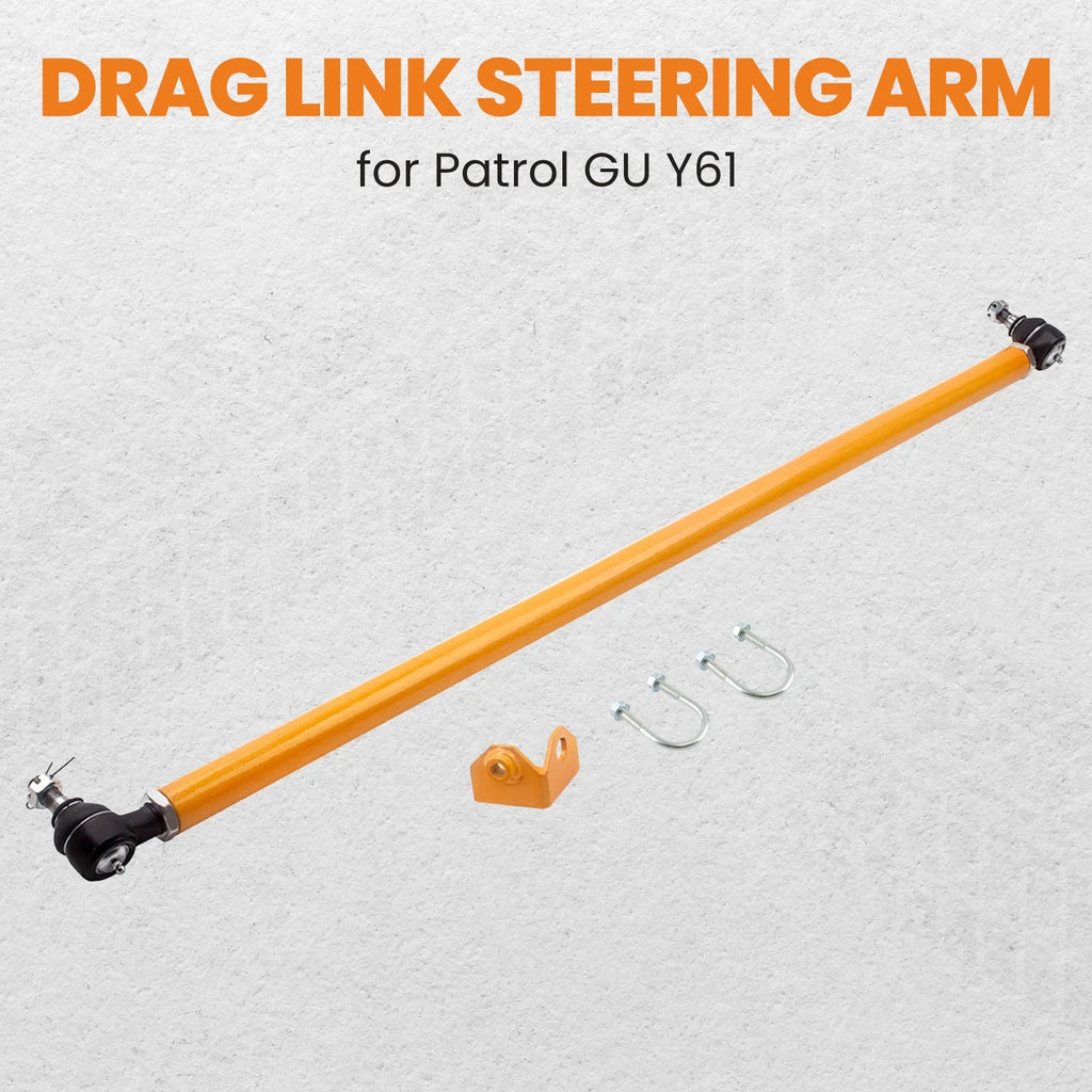 Adjustable Front Drag Link Kit for Nissan Armada Patrol Y61 (2004–2015)