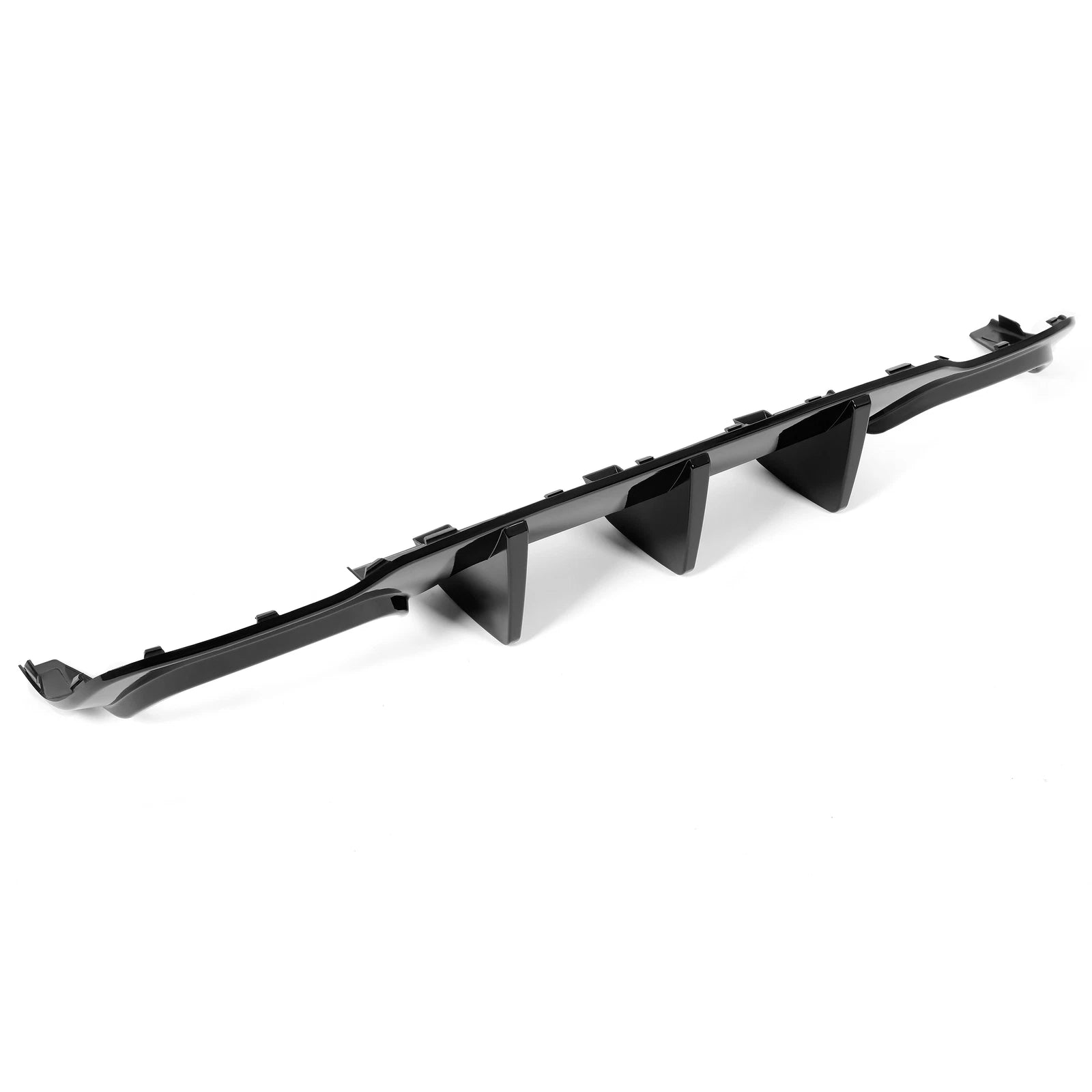 Rear Bumper Lip Spoiler Diffuser for Mercedes W204 C63 AMG (2012-2014)