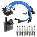 Set of 8 Hitachi Ignition Coils & NGK V-Power Spark Plugs for P30 Tahoe (2000–2006)
