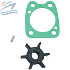 Impeller & Gasket for Yamaha 2-Stroke 4-5 HP, 4-Stroke 4-6 HP (EM 6E0-44352)
