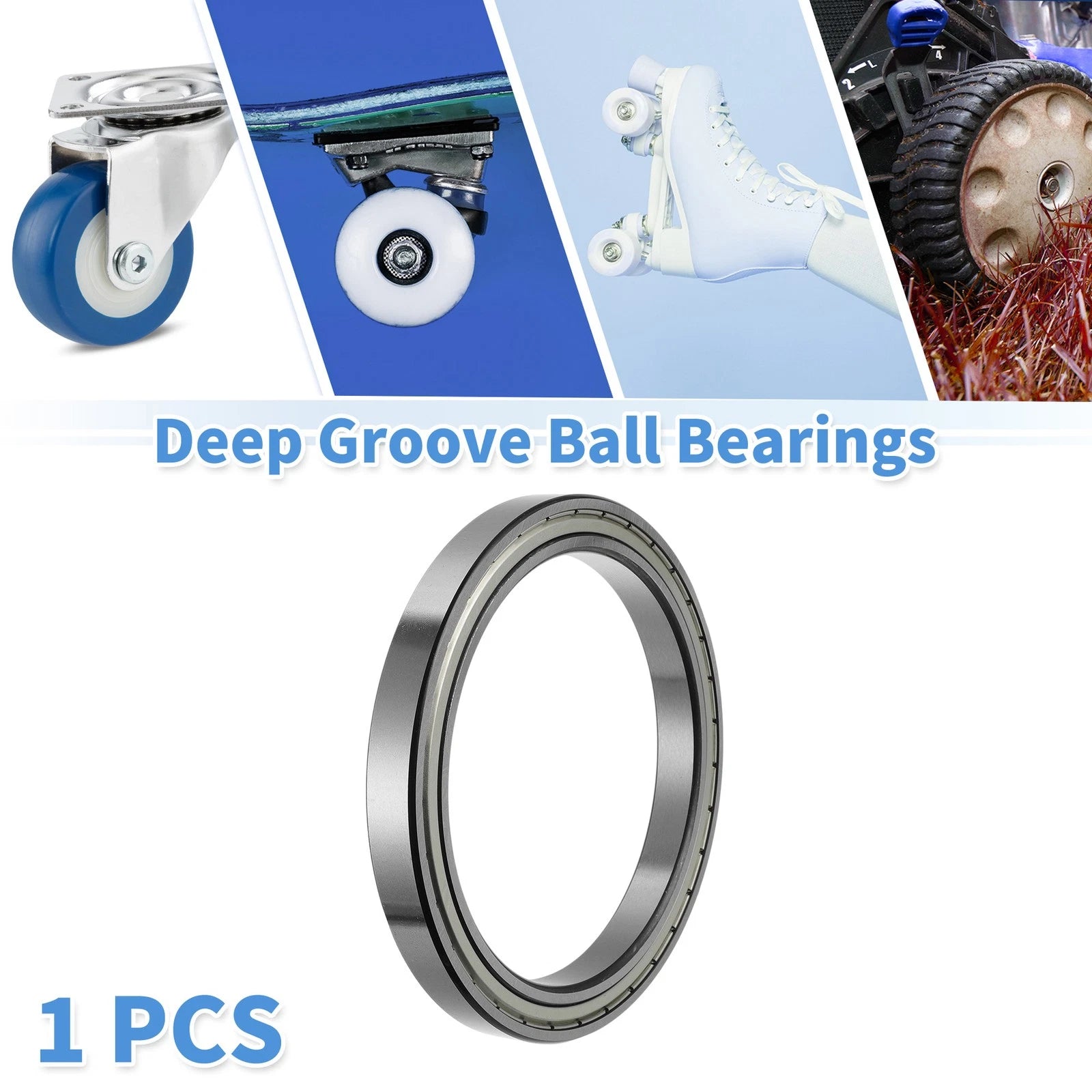 Deep Groove Ball Bearing 6830ZZ for Scooter Skateboard (150x190x20mm)