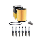 Wix Engine Oil Filter & Denso 6 Iridium Spark Plugs for Cayenne Touareg (2003–2010)
