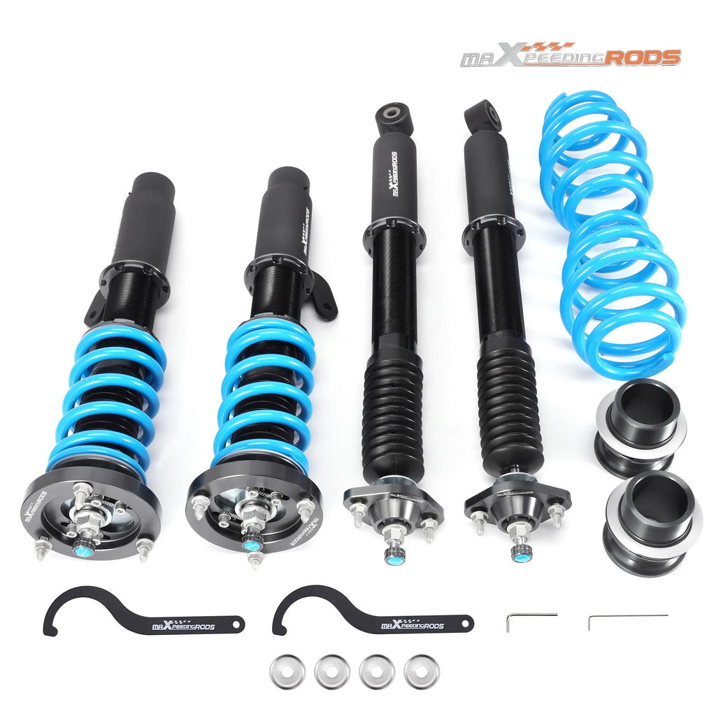 MaXpeedingrods T6 Coilover Kit w/24-Way Damping For BMW 3 Series E46 98-06 RWD