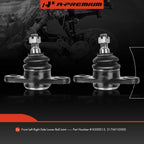 2X Front Lower Ball Joints for Hyundai Accent Kia Rio (2006-2011)