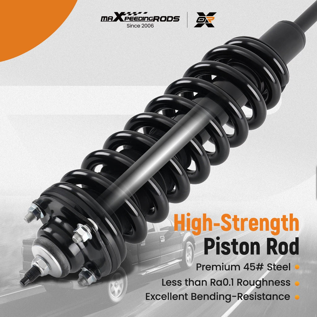 Set of 4 Front Struts Coil Springs & Rear Shock Absorbers for Toyota Tacoma (2005–2015)