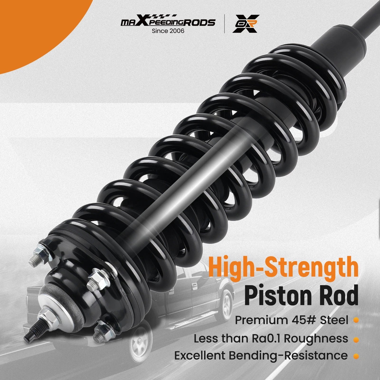 Set of 4 Front Struts Coil Springs & Rear Shock Absorbers for Toyota Tacoma (2005–2015)