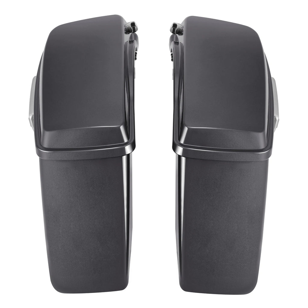 Hard Saddlebags for Harley Street Road Glide (2014–2024) 15 Gauntlet Gray Metallic
