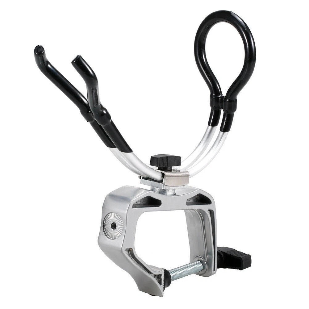 Fishing Rod Bracket Clamp Mount for Yacht Boat Deck (360 Degree Adjustable)