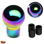 Manual Transmission Shift Knob for Universal Vehicles (48x70mm, Neo Chrome)