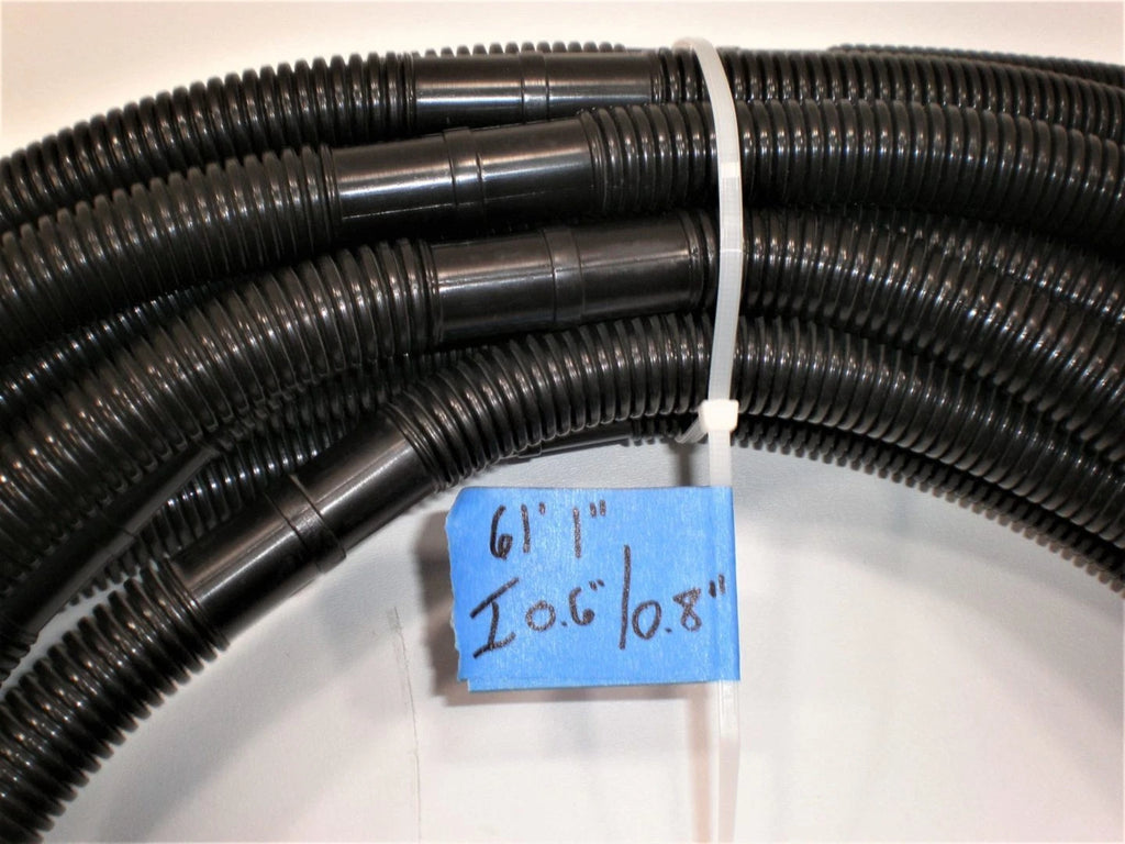 Corrugated Marine Electrical Wiring Conduit Flex Tubing 0.6" I.D. x 61'