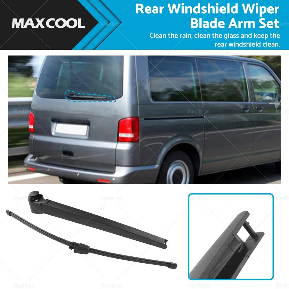 Rear Windshield Wiper Blade Arm Set for Volkswagen Multivan (2002–2017)