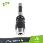 Keyless Heavy Duty Drill Chuck with R8 Shank Adapter for (0.005)