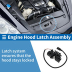 Hood Latch Assembly for Volkswagen Jetta (2011–2018) No. 5C7823509B