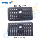 Water Inlet Covers 6H1-45214 for Yamaha 2T 60HP Outboard (6H1 Model)