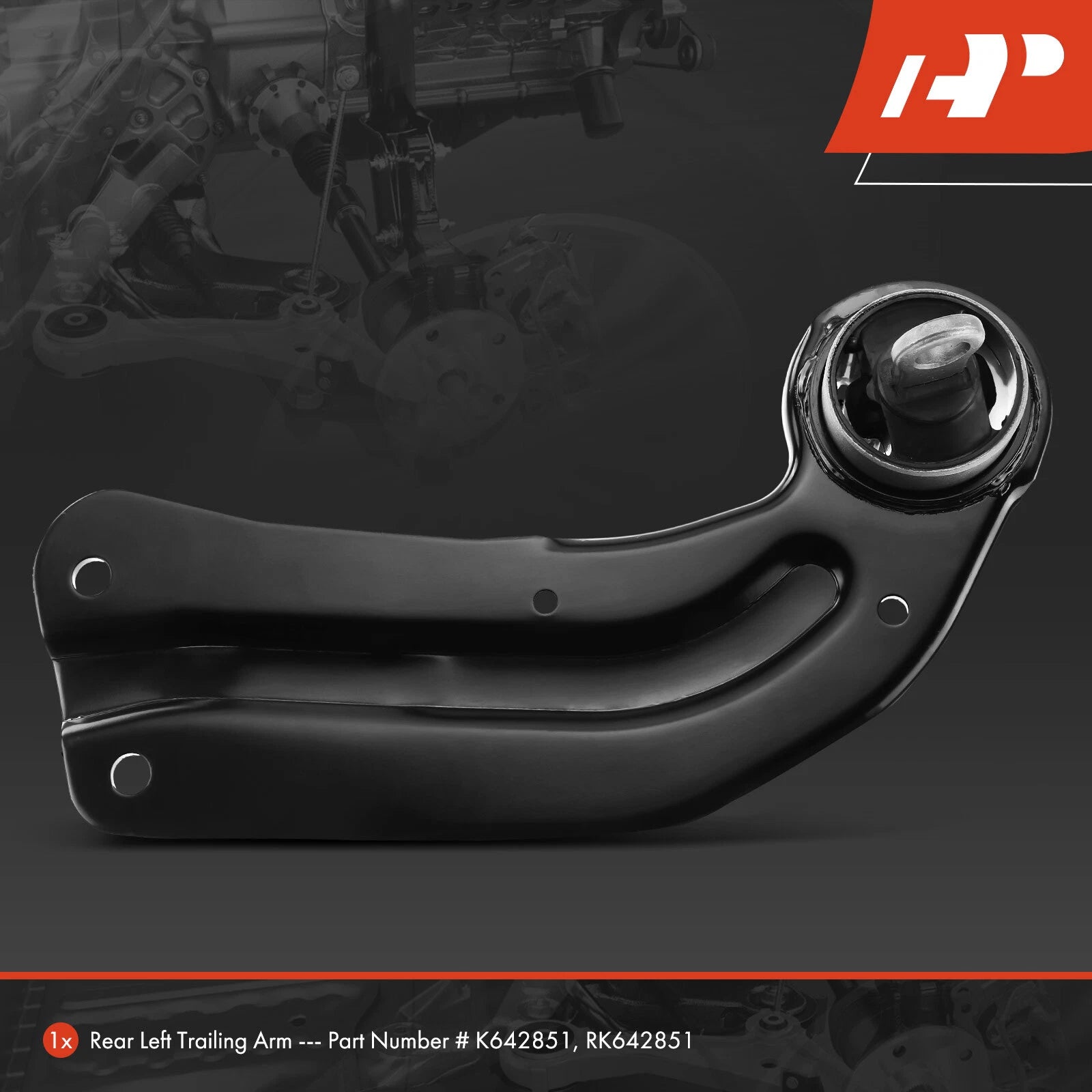 Rear Left Control Arm with Bushing for Chevy Malibu Impala Buick LaCrosse (2008–2016)