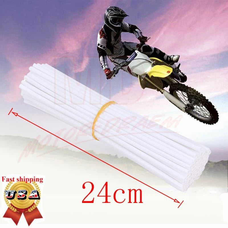 Spoke Skins Covers for Motocross Dirt Bike Wheel Rim (Fits )
