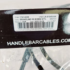 LA Choppers Midnight Brake Line for Softail Mini Ape (Fits 1741-6239)