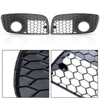 Pair of Honeycomb Fog Light Cover Grilles for VW Jetta GLI GTI Mk5 (2006–2009)