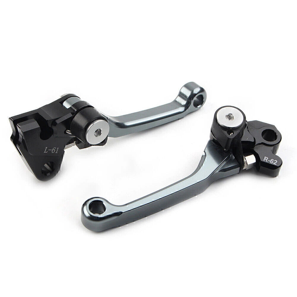 Titanium Pivot Dirt Clutch Brake Levers for Kawasaki KX250 KX250F (2005–2012)