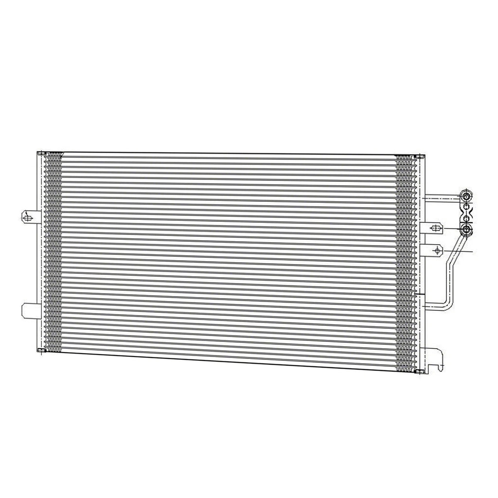 A/C Condenser Replacement Part for Cadillac Seville (1998–2004)