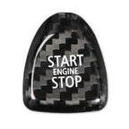 Carbon Fiber Keyless Start Button Cover for BMW Mini Cooper (2002-2023)