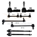Set of 8 Steering Sway Bars and Tie Rods for Ford Taurus Freestyle