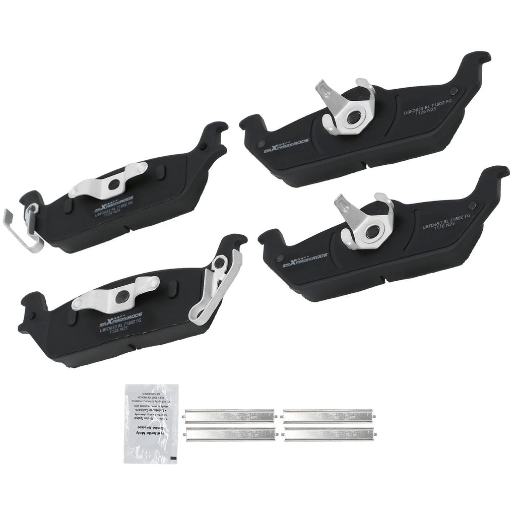 Set of Rear Ceramic Brake Pads for Ford F-150 (2004–2011) / Lincoln Mark LT (2006–2008)