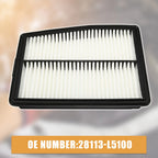 Engine Air Filter 28113-L5100 for Hyundai Sonata 2.0L Hybrid (2020–2021)
