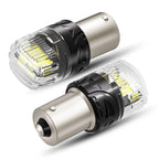 2X 1156 White LED Brake Stop Tail Light Bulb for BMW Audi Lexus