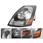 Halogen Headlight Set of 2 for Volvo VNL (2004–2017) Chrome Projector