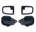 Front Black Door Handles & Trim Cover 4pcs for BMW 3 Series E36 (1990–1999)