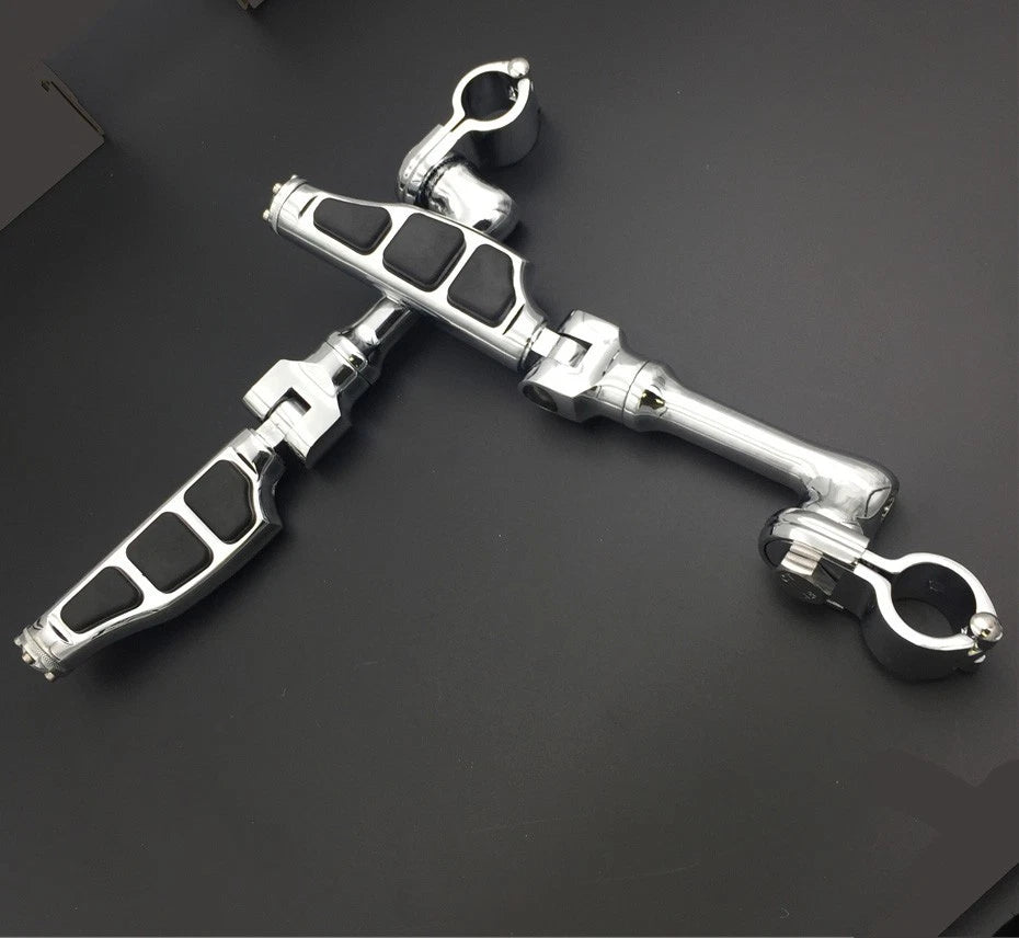 Chrome 1.5" Flat End Foot Peg for Honda GoldWing VTX1300 Shadow Valkyrie