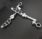 Chrome 1.5" Flat End Foot Peg for Honda GoldWing VTX1300 Shadow Valkyrie