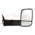 Set of 2 Chrome Tow Mirrors for Ram (2009–2015) - Power Signal Puddle Light