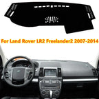 Dashboard Mat Cover Dashmat Black for Land Rover LR2 Freelander2 (2007–2014)