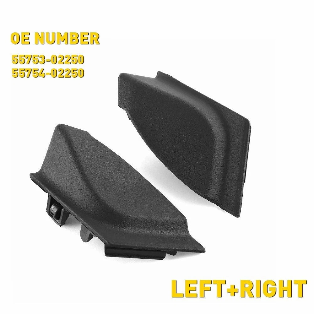 2X Front Windshield Wiper Side Cowl Extension Cover for Toyota Corolla (2020–2022)