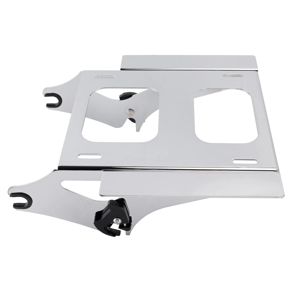 2X Chrome Up Mounting Luggage Rack for Harley Street Electra Glide Road King (2009–2025)