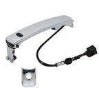 Chrome Front Left Exterior Door Handle for Nissan Rogue (2010–2013)