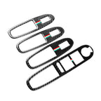 4 x Window Lift Switch Button Panel Cover Trim for Alfa Romeo 159 (2004-2012)