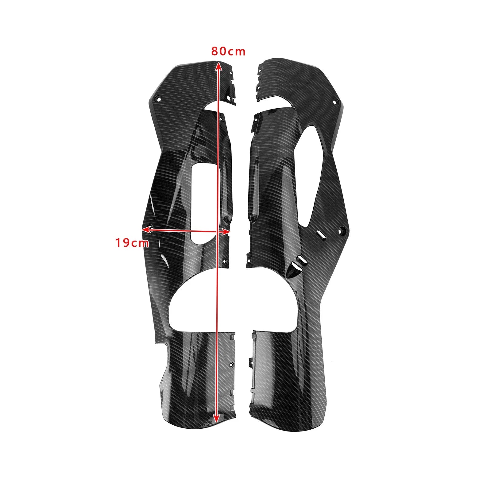Lower Side Fairings Belly Pan Cover for Aprilia RSV4 (2021–2024) Carbon