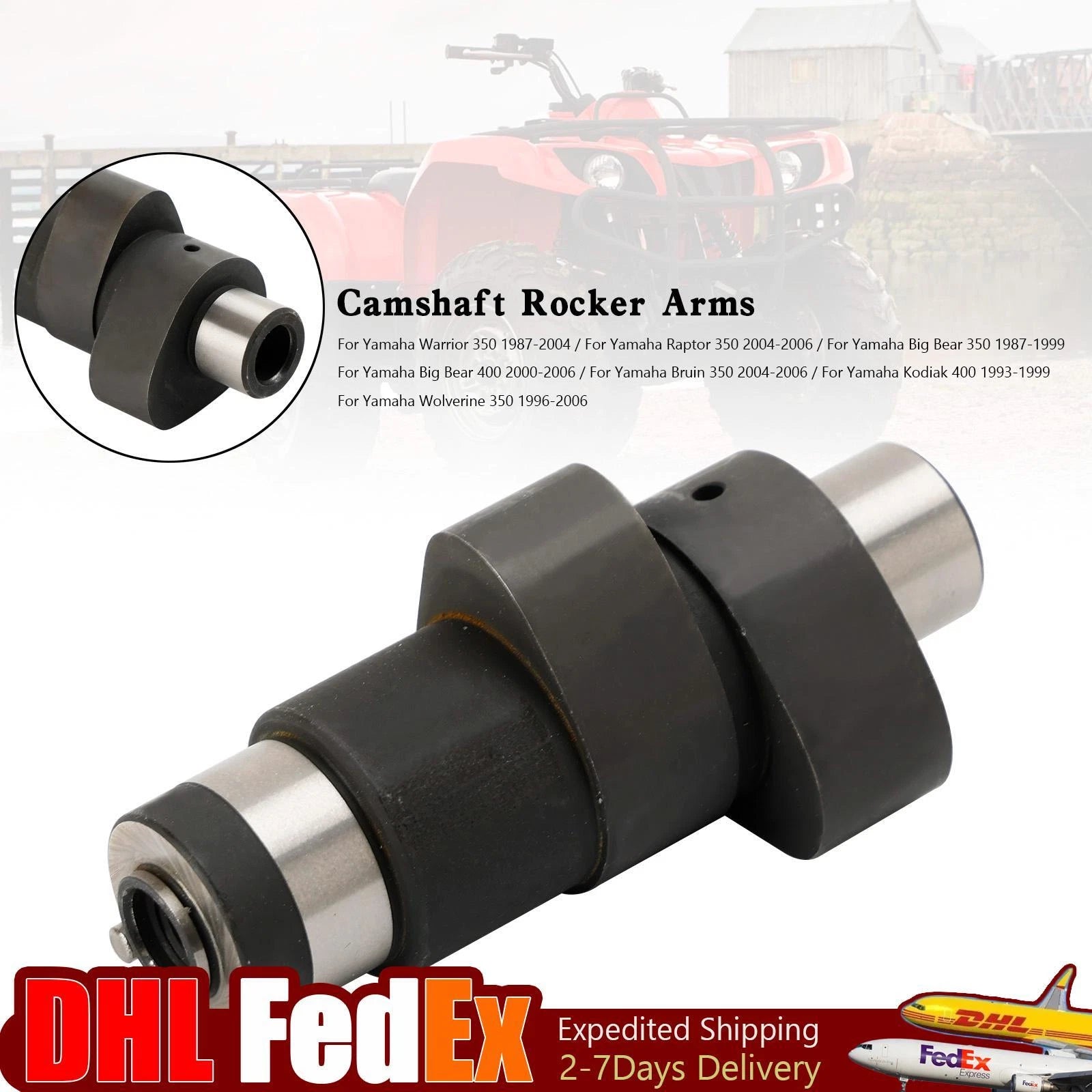 Camshaft Assembly for Yamaha Big Bear Bruin Kodiak Raptor Warrior 350 (#2)