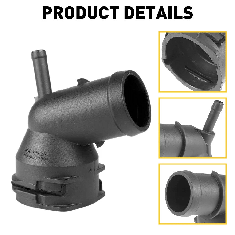 Radiator Hose Connector for VW CC, Passat, Golf, Jetta, Tiguan (2009â2019)