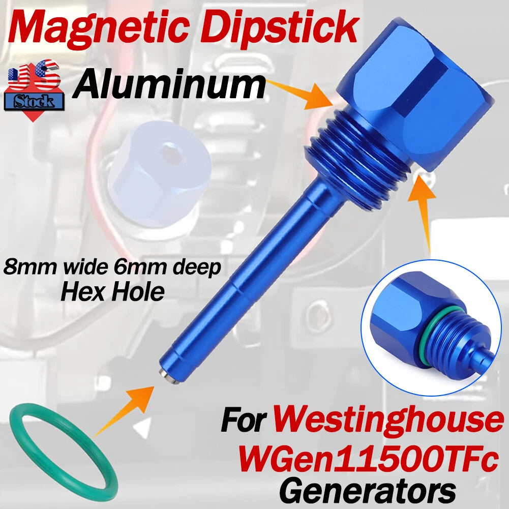 Magnetic Dipstick for Westinghouse WGen11500TFc Generators (GE-192)