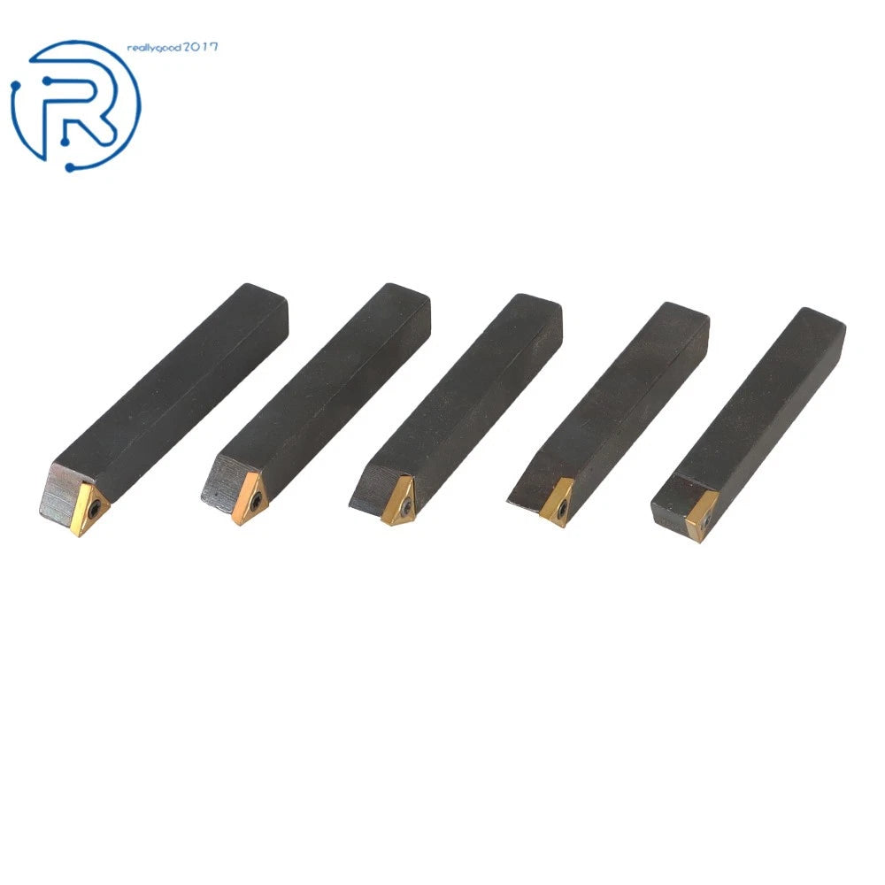 5X 3/8" Carbide Inserts for Lathe Tool Holder (Indexable Turning Tool)