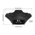 LED Headlight for Harley Road Glide (1998–2013) - Matt Black Inner Outer Fairing