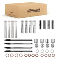 Adjustable Pushrods & Push Rod Cover Kit for Harley-Davidson Twin Cam (1999–2017)